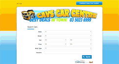 Desktop Screenshot of cavscars.com.au